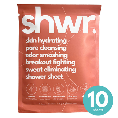 Signature Shower Sheet (10 Pack)