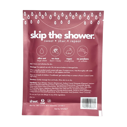 Signature Shower Sheet (10 Pack)
